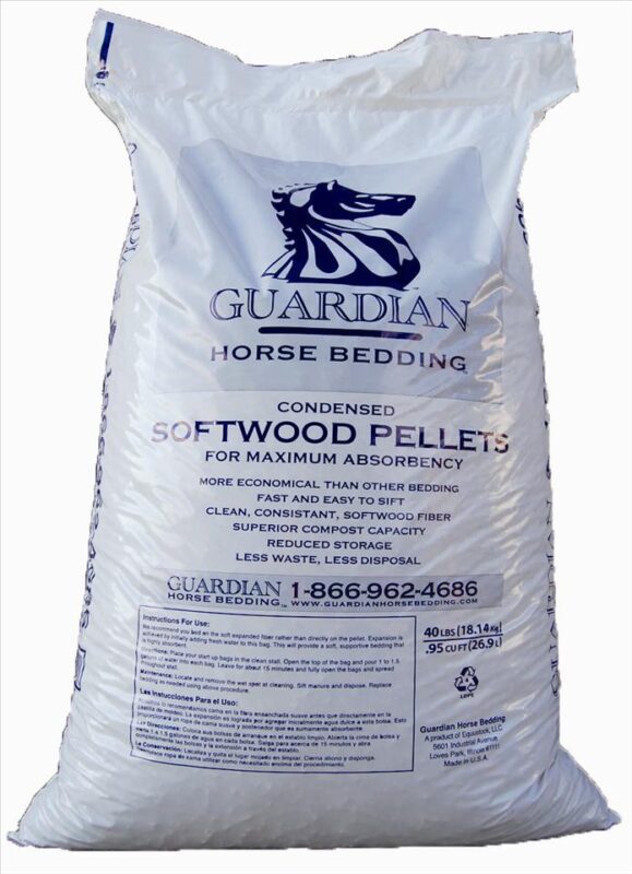 Guardian, Horse Bedding, Softwood Pellets, 40 lbs. Augusta