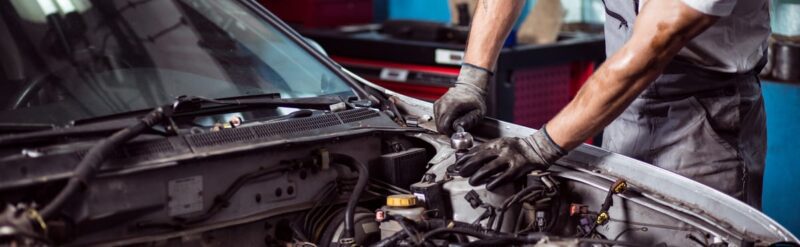 automotive service station