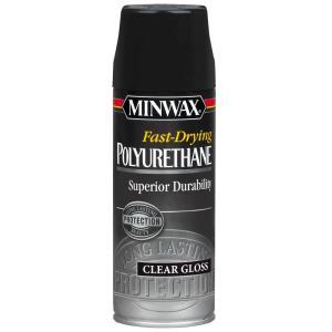 Minwax, Polyurethane Spray, Clear Gloss, 13 oz. - Augusta