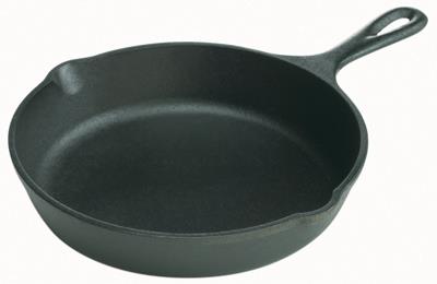 Lodge Logic Pre-Seasoned Mini Wok, Black, 9