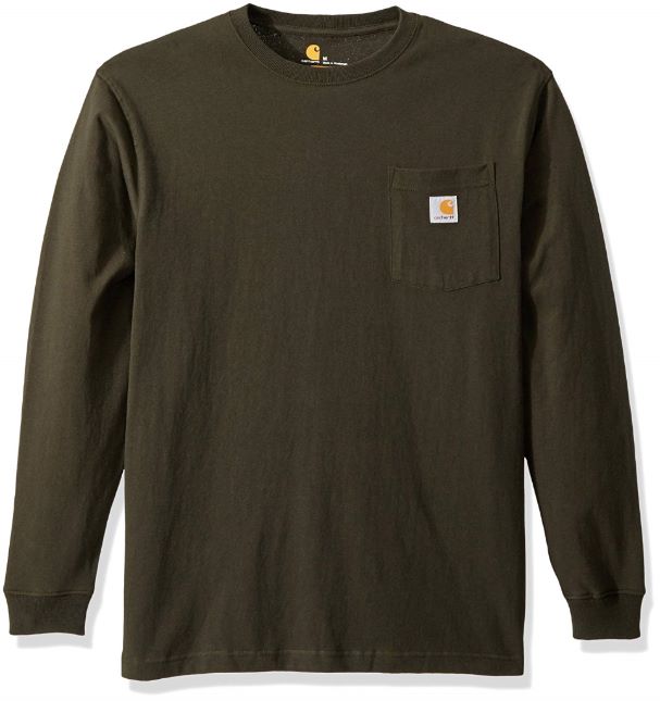 Carhartt Men s Workwear Long Sleeve Shirt Peat