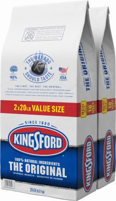 Kingsford Original Charcoal Briquettes - 2 Pack Of 12 Lb Bags For Grilling, 100% Natural Ingredients